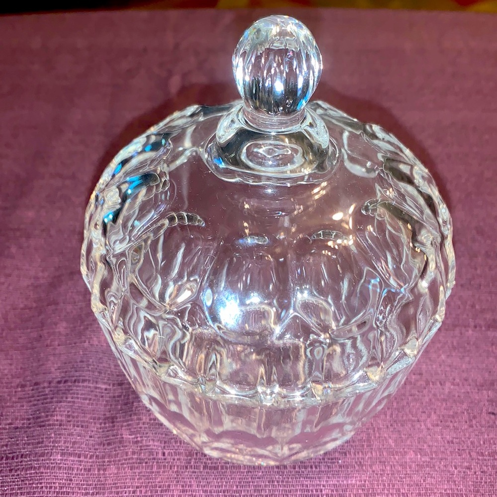 Liberty High Quality Glassware Candy Dish 15oz  5.5” With Original Box NWT